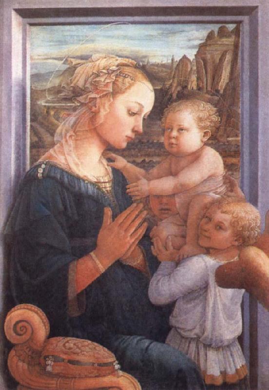  Madonna with the Child and Two Angels